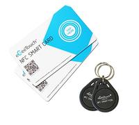 eGeeTouch NFC Cards + NFC Key Fobs for All eGeeTouch Smart Locks (Total 4pcs)