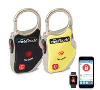eGeeTouch Smart TSA Travel Lock - Secure & Track Your Luggage, Backpack, Cabinet Anywhere You go. (2-Pack, Mix)