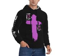 Egenedcemre De&PE&Che music band Mode Hoodies Hoodie Novelty Hoodies 3D Printed Hooded Sweatshirt Cool Pullover Hoody with Kangaroo Pocket for fans gift Large