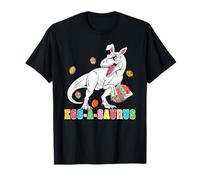 Egg A Saurus Rex Easter Bunny Ear T-Rex Dinosaur Easter Day T-Shirt