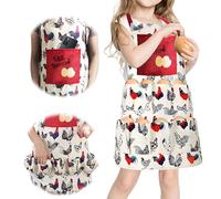 Egg Apron, Egg Collecting Apron for Chicken Duck Goose Eggs, Chicken Egg Apron for Housewife Farmhouse Kitchen Restaurant, Multicolor, Child-skirt, multi-colord, child-skirt