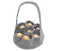 Egg Bags,Egg Basket,Mini Egg Collecting Basket for Fresh Eggs,Egg Gathering Basket with 7 Pouches,Portable Eggs Holder Bag for Chicken Hen Duck Eggs Family Garden Farms