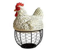Egg Basket | Large Capacity Ventilated Container, Hexagonal Mesh Egg Basket - for Kitchen, Small Apartments, Worktop Garden, Inauguration Home and Wedding