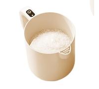 Egg Beater | 2 in 1 Whisk and Filter | 1L Automatic Stirrer, Kitchen Gadget for Rice Washing Whisking Mixing Beating Stirring Milk Liquid Food