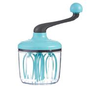 Egg Beater - ABS PET Semi Automatic Whisk | Kitchen Mixer | Milk Frother Hand Push Stirrer for Baking, Cooking, Coffee, Lightweight Tool for Home Use with Compact Storage Design