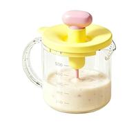 Egg Beater Cup - Manual Non-Slip Kitchen Utensil with Scale for Kitchen, Manual Cup for Beating Eggs | Baking, Cooking, Cream, Milk Powder, Marinade, Cake, Home and Apartment