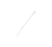 Egg Beater Double Ended Seasoning Spoon Stirrer Foam Mixing Milk Frother Whisk Whisking Stirring Mixer Cookware White