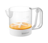 Egg Beater, Manual Press Blender, Stir Cup for Kitchen Baking Cooking Cafe Restaurant Home, Whipping Container, Foam Mixer, Cream and Coffee Drink Tool for Dining Room