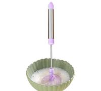 Egg Beater - Press-Down Semi-Automatic Hand Whisk Mixer | Manual Stainless Steel Blender for Beating Eggs, Cream, Batter | Kitchen Tool for Home Baking, Cooking, Restaurant, Dining, Soups