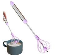 Egg Beater | Semi-Automatic Hand Mixer Press the Semi-Automatic Egg Beater for Home, Baking, Gathering, Restaurant, Soups, Soups