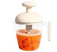 Egg Beating Cup,Hand-Pressed Stirring Cup for Eggs | 550ml Multifunctional Kitchen Cooking Mixer for Butter Shake Cream Beverages Batter Blending