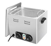 Egg Boiler, Electric Poached Maker, Stainless Steel Cooker with Mesh Basket, 30°~110° Temperature Control, for Restaurants,hotels