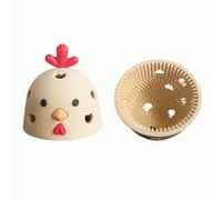 Egg Brush Cleaner Silicone Scrubber for Eggs Multifunctional Vegetable Fruit Reusable Cleaning Tools Efficient Thorough High- Food-Grade Easy to Use Versatile All Ideal Lovers Poultry Farmers Kitchen