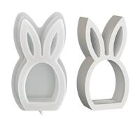Egg Bunny Candles - Rabbit Candle | Egg Rabbit Candle - Silicone Moulds for Easter Candle Holder, Egg Based Silicone Molds, Suitable for DIY and Creative DIY Projects