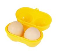 Egg Carrier Holder - Eggs Container Holder Carrier 2 Girds,Portable Egg Tray Carriage Dispenser with Shockproof Protection for Camping Picnic Travel Outdoor