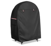Egg Chair Cover, 43x25x55in Heavy-Duty Weatherproof Oxford Cloth Sun Protection Egg Chair Covers Waterproof with Double Zipper for Outdoor Patio Garden