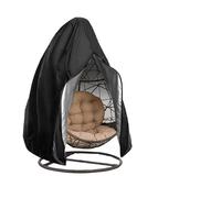 Egg Chair Cover Patio Hanging Protector With Zipper Waterproof Sun Wicker Egg Swing Chair Covers(2Pcs)