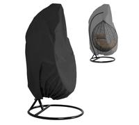 Egg Chair Cover Wicker Eggshell Swing Chair Dust Cover Protection Case Anti-Dust Waterproof Hanging Garden Furniture(190 x 115cm-02)