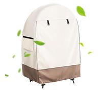 Egg Chair Covers Waterproof,Waterproof Chair Covers with Double Zipper | 420D Windproof UV-Resistant Heavy Duty Shield 45 x 55 Inch for Patio Deck Courtyard Porch