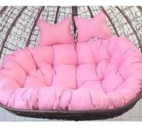 Egg Chair Cushion Replacement for Double Hanging Basket Chair, Suitable for 2-Person Egg Swing, 150 x 110cm