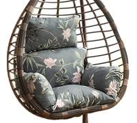 Egg Chair Cushion Replacement | Hanging Chair Cushion | Thicken Garden Patio Hanging Egg Chair Pad | Hanging Egg Chair Cushion for Garden Patio Outdoor Indoor, Washable