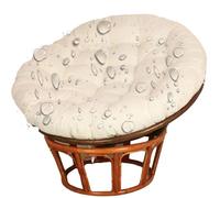 Egg Chair Cushion Replacement, Papasan Round Chair Cushions Waterproof Soft Hanging Basket Swing Chair Cushion Comfortable Wicker Rocking Rattan Hammock Pad for Outdoor Patio Garden,NO04,40*40cm