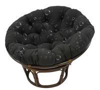 Egg Chair Cushion Replacement, Papasan Round Chair Cushions Waterproof Soft Hanging Basket Swing Chair Cushion Comfortable Wicker Rocking Rattan Hammock Pad for Outdoor Patio Garden,NO13,120*120cm