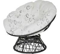 Egg Chair Cushion Replacement, Papasan Round Chair Cushions Waterproof Soft Hanging Basket Swing Chair Cushion Comfortable Wicker Rocking Rattan Hammock Pad for Outdoor Patio Garden,NO08,80*80cm