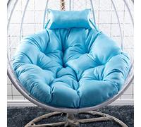 Egg Chair Cushion Replacement, Washable Outdoor Hanging Swing Seat Cushion for Indoor Patio Yard, Solid Color