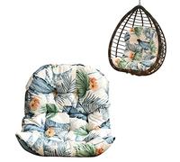 Egg Chair Cushion | Thicken Hanging Basket Chair Cushion | Garden Egg Hammock Chair Swing Chair Seat Pad | Egg Swing Chair Hanging Seat Cushion for Garden Outdoor Indoor