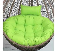 Egg Chair Cushion with Headrest Pillow Soft Removable Swing Pad Hanging Chairs Hammock Chairs Pads and Hanging Basket Cushions Replacement for Outdoor IndoorNO1390cm