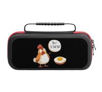 Egg Chicken Bro! is That You Carry Case for Switch Hard Shell Protective Cover Pouch Travel Carrying with Handle