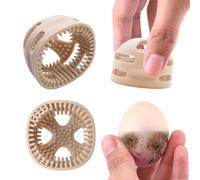 Egg Cleaning Brush Silicone Multifunctional Fresh Egg Scrubber Reusable Egg Cleaning Tool for Washing Eggs Removing Stains Kitchen Home Gadget Efficient Eggs Cleaner Brush