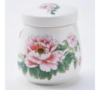 Egg Coddlers Sets with Lids - Ceramic Egg Cooker, 220ml Porcelain Egg Coddler with Lid, Soft Boiled Egg Maker for Breakfast, Steamed Egg Dish, Single or Double Egg Cooking, Chawanmushi Cups