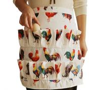 Egg Collecting Apron with 12 Pockets,Egg Collecting Apron for Fresh Eggs,Chicken EggHolder Aprons for Chicken Farms,Easter Eggs Gathering Aprons for Hen Duck GooseEggs