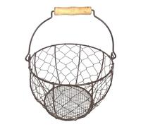 Egg Collecting - Wire Kitchen Container, Wire Egg Organizer Counter | Kitchen Storage Home Farm Veal Vegetable Potato Producer
