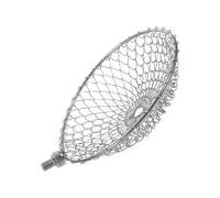Egg Collection Basket Replacement Head for Chicken Coops 14cm | Stainless Steel Mesh, Lightweight Design, Quick Replacement, Egg Protection, Easy to Clean, Silver