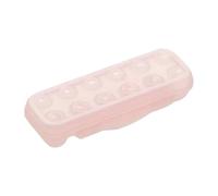 Egg Container for the Fridge - Egg Storage Box Fridge Drawer | 12-Grid Fridge Organisers Drawers Stackable 11.81 x 4.33 x 2.36 Inch Egg Shells Keep Your Eggs Fresh and Organised