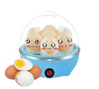 Egg Cooker, Boiled Egg Cooker, Electric Egg Boiler, Household Hard Boiled Egg Maker with 2 Layers, Multifunctional Rapid Egg Steamer with Auto Shut Off for Hard Boiled Eggs Vegetables and Dumplings
