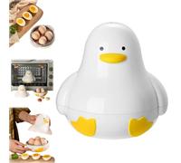 Egg Cooker For Microwave,4-Capacity Breakfast Cooker,Duck Shaped Rapid Microwave Egg Boiler,Boiler Steamer Gadgets Cook Soft And Hard Boiled Egg,Cooker Microwave Eggs Poachers