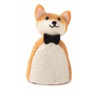 Egg Cosy [Fox with Bow Tie] for the Cheerful Breakfast Table - 10 cm