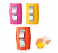 Egg Cracker Tool, Egg Shell Opener Egg Separator for Raw Eggs，3Mix | Easy Egg Shell Remover, 2026 New Egg Shell Opener, Handheld Boiled Egg Peeler, Kitchen Gadgets for Baking, Cooking