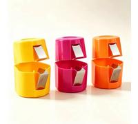 Egg Cracker Tool, Fast Egg Peeler for Hard Boiled Eggs & Raw Eggs (3 Colors,3 Packs)