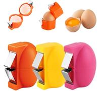 Egg Cracker Tool | Shell Opener Remover Separator Tool| Handheld Egg Seperator Tool | Perfect for Baking, Scrambled Eggs & Omelets - No Mess, No Shell Pieces