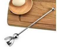 Egg Cracker Topper 304 Stainless Steel Eggshell Cutter Egg Opener Egg Shell Remover Tool Kitchen for Raw & Soft Hard Boiled Egg Environmentally Friendly Resistant to high temperatures