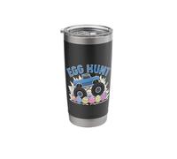 Egg Crushing Monster Truck Easter Fun Adventure Stainless Steel Insulated Tumbler