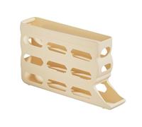Egg Cup for Refrigerator | 4 Levels Egg Container with Automatic Rotation, Capacity 30 Racks Non-Slip Easy to Clean for Kitchen Breakfast Pastry Food