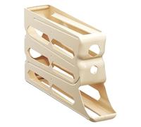 Egg Cup Refrigerator 4 Tier Egg Dispenser, 30 Egg Container, Automatic Dispenser for 4 Levels Large Capacity for Pantry, Kitchen