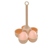Egg Cup - Silicone Stove 4.7x4.7x7.8 Inch, 5 Cell Steamer Basket, Heat Resistant Mold, Dishwasher Safe, Cooking Tool | Breakfast Egg Holder