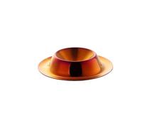 Egg Cups, 4PCS Sturdy Kitchen Boiled Metal Holder Breakfast Egg Dessert Ice Cream Pudding Caviar Cup Gadget(4 Rainbow No.3)